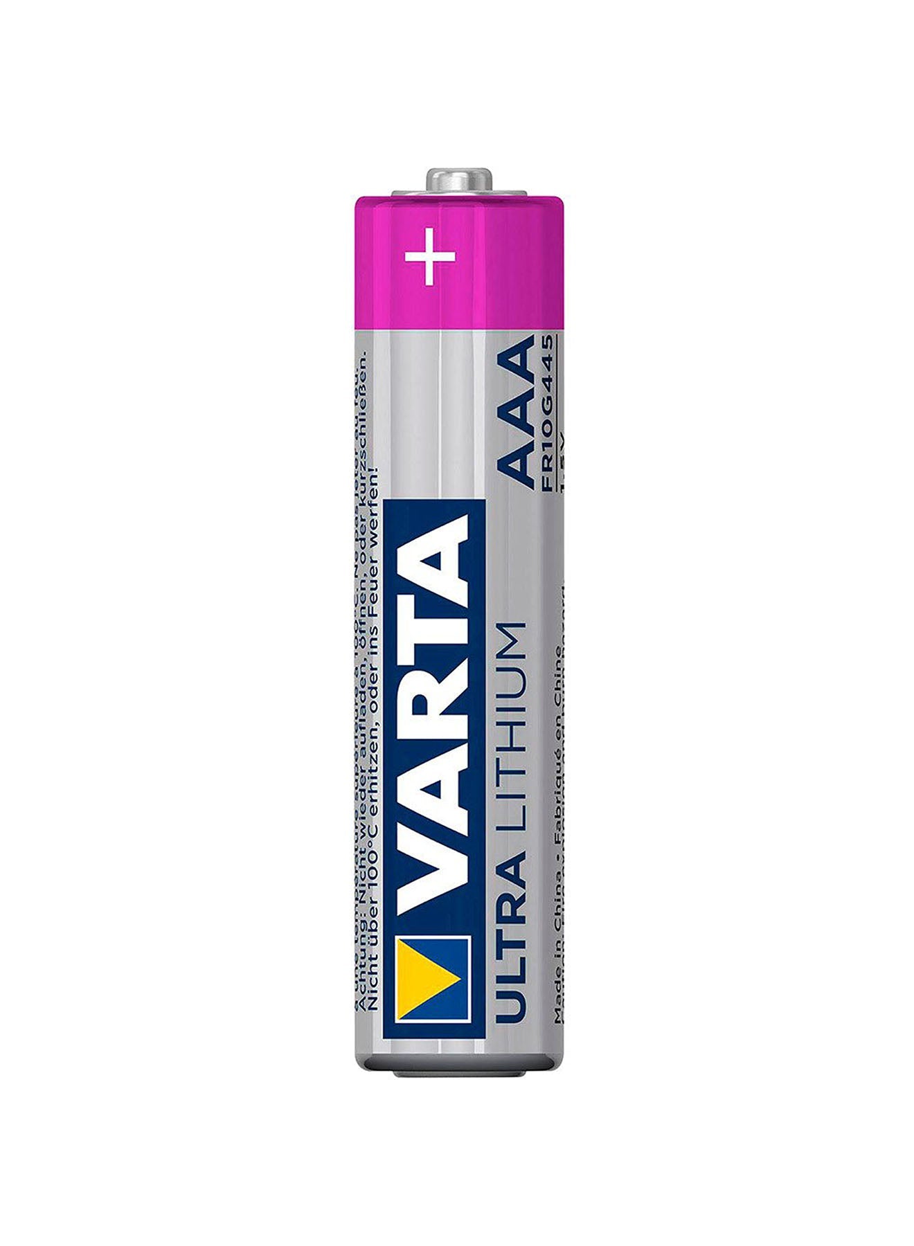 Varta Ultra Lithium Micro AAA Batteries 4 Units Value Pack of 3 