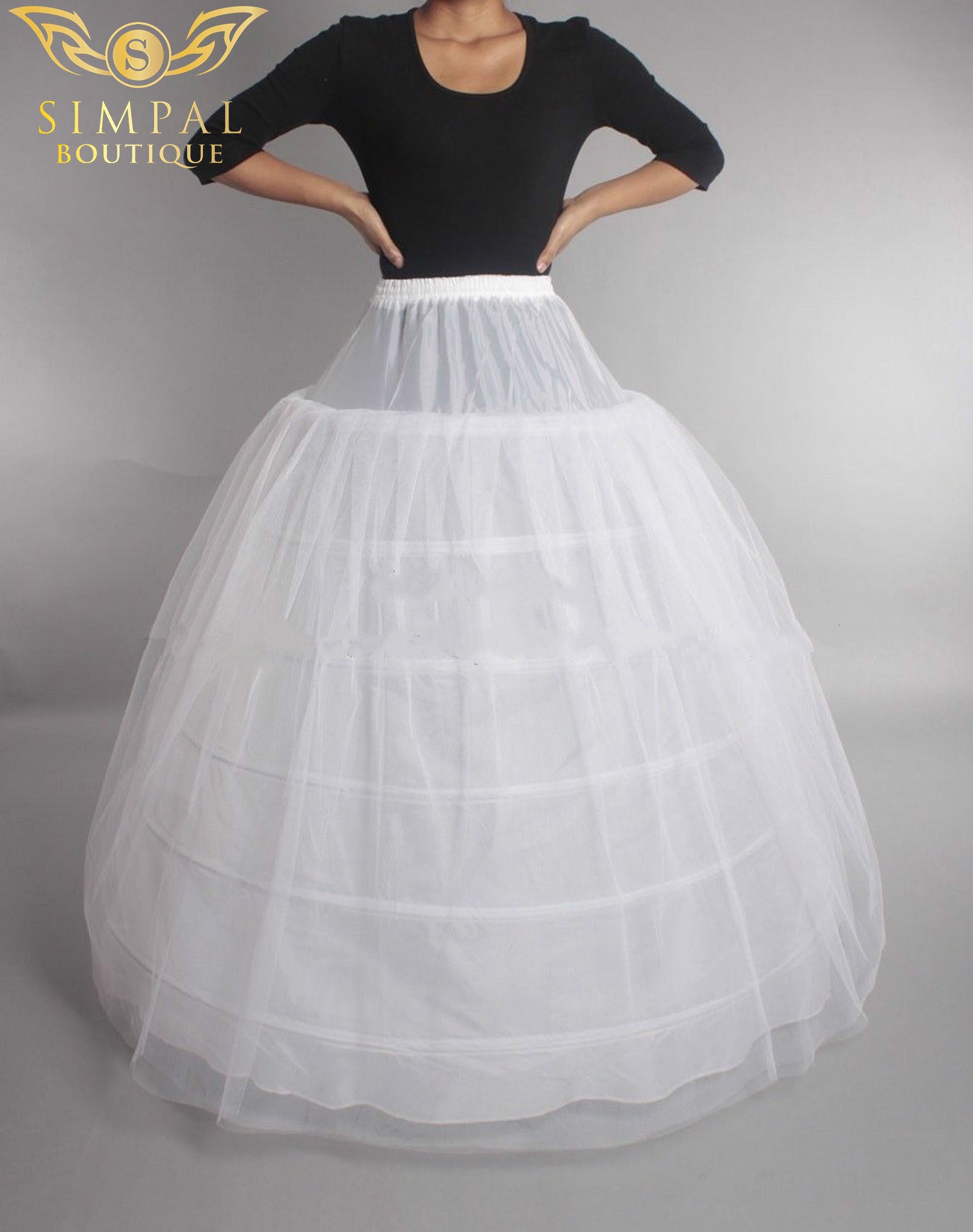 In Store Underskirt Bridal Dress Hoop Slips Wedding Petticoat Crinoline Slip PromG