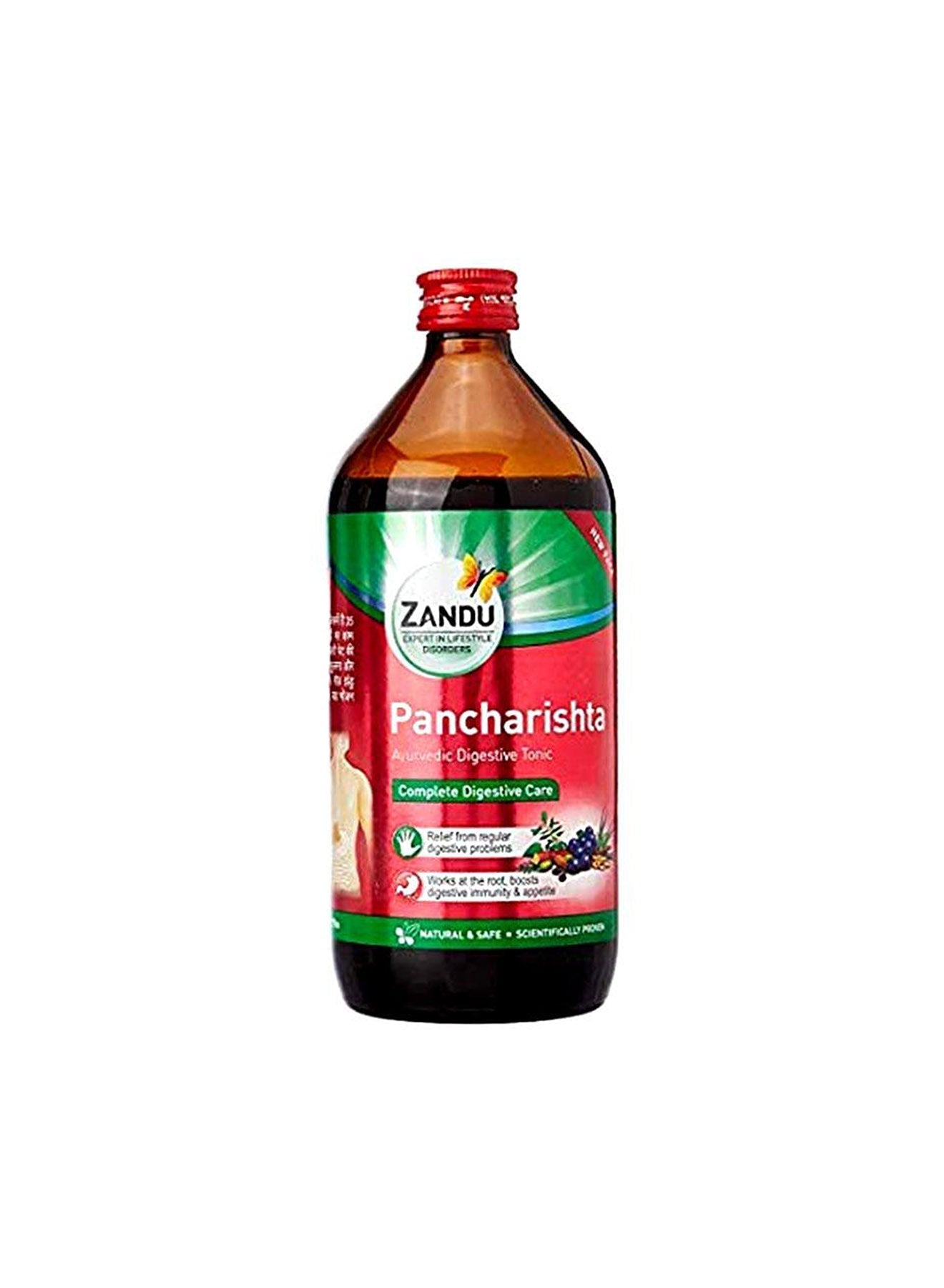 Zandu Pancharishta Digestive Tonic 450ml Value Pack of 12 