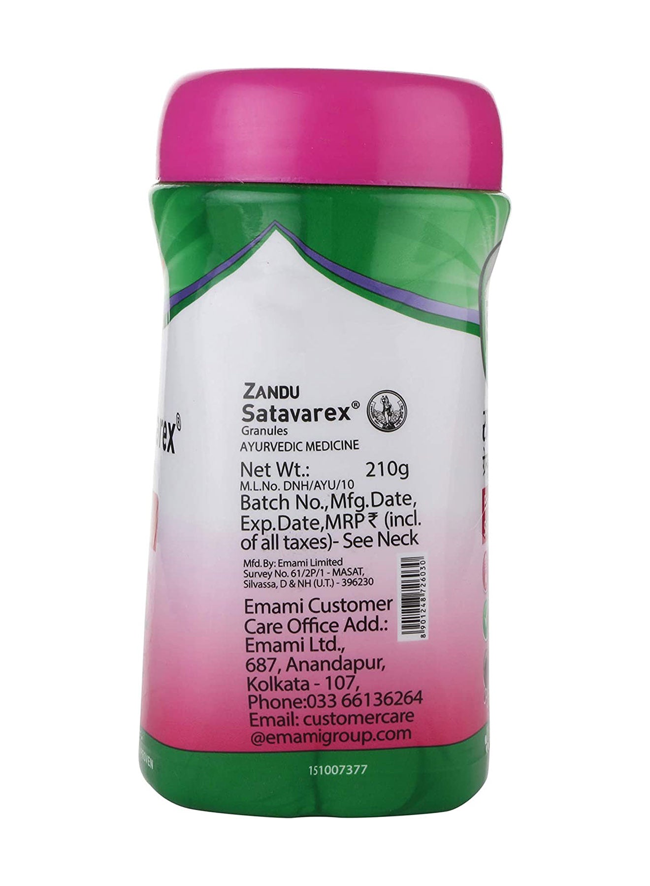 Zandu Satavarex Granules  210 g