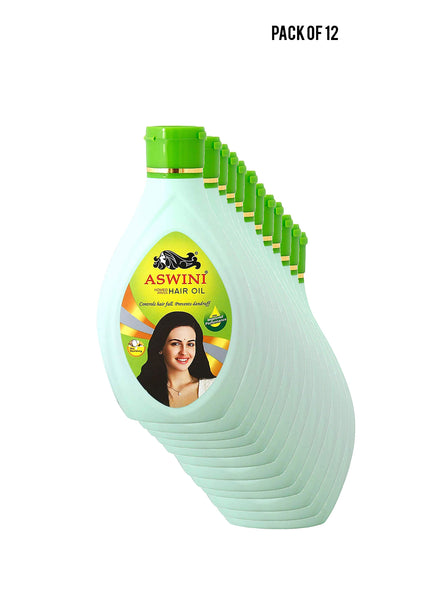 Aswini Hair Oil 180ml Value Pack of 12 