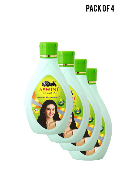 Aswini Hair Oil 180ml Value Pack of 4 