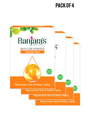 Banjaras Natural Orange Peel Skin Care Powder  100 gm Value Pack of 4 