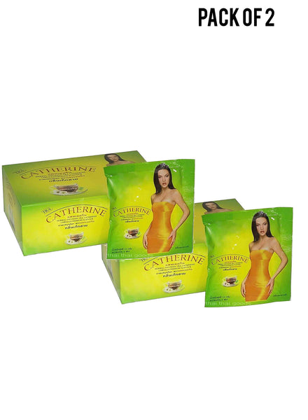 Catherine Thai Natural Herbal Slimming Tea  32 Bags Value Pack of 2 