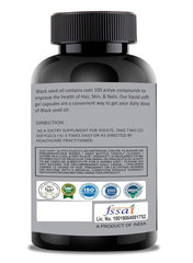 Cipzer Kalonji Black seeds oil Softgel Capsule  500mg 60 Capsules