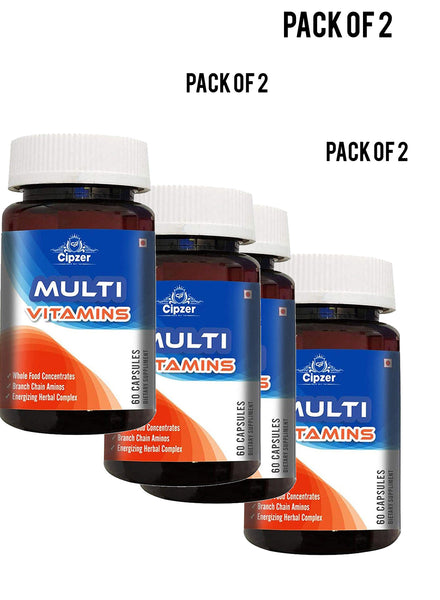 Cipzer Multivitamin Softgel Capsule 60 Capsules Value Pack of 2 