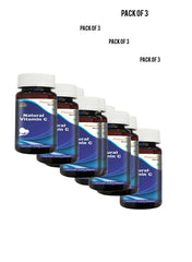 Cipzer Natural vitamin C  500mg  60 Capsules Value Pack of 3 