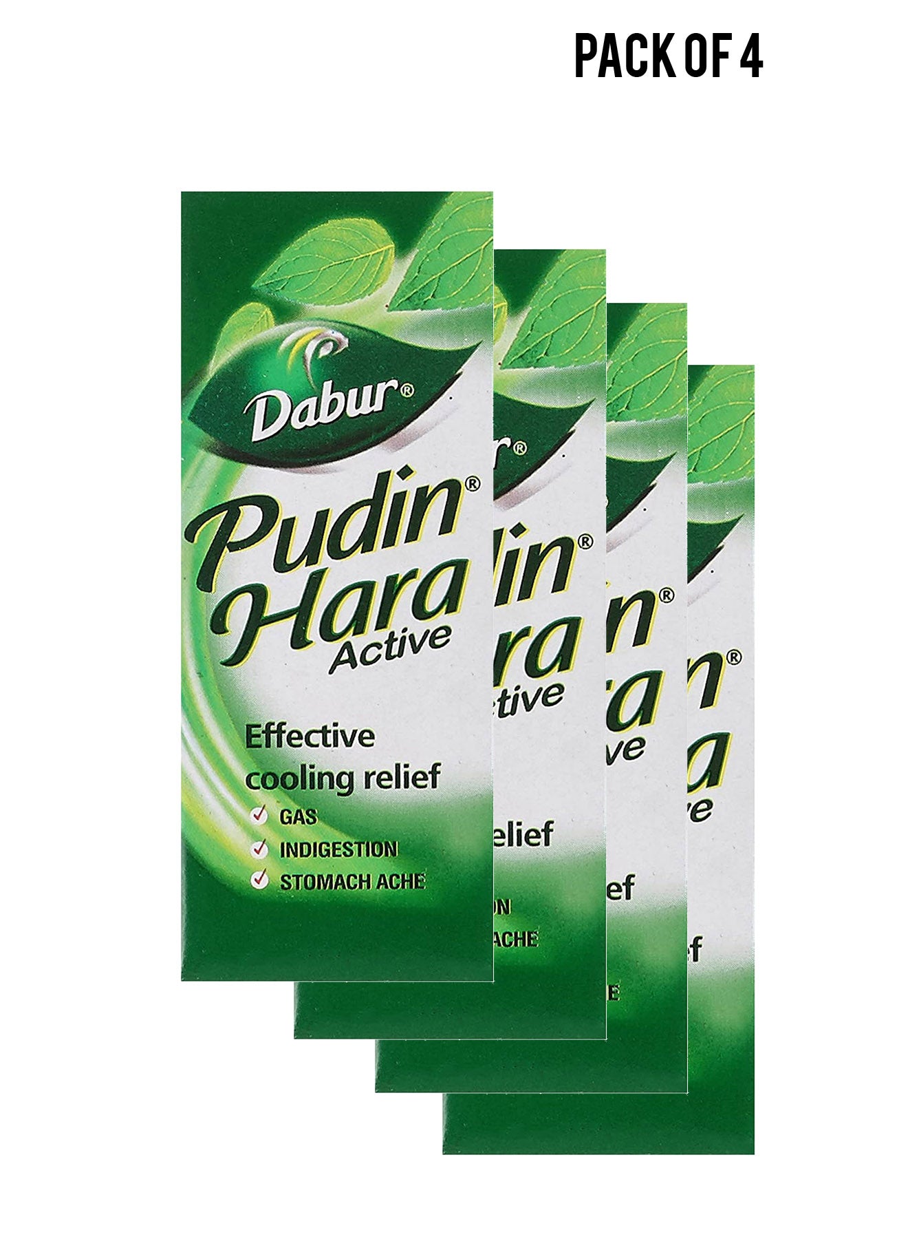 Dabur Pudin Hara Active Digestive Solution 30 ml Value Pack of 4 