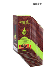 Dr Rashel Argan Oil With Keratin 60ml  For Hair Deep Nourishment Value Pack of 12 
