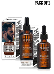 Dr Rashel Beard Oil With Argan Oil And Vitamin E For Men 50ml Value Pack of 2 