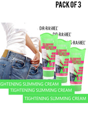 Dr Rashel Collagen lose weight milk Body stomach Hot Slimming Cream 150g Value Pack of 3 