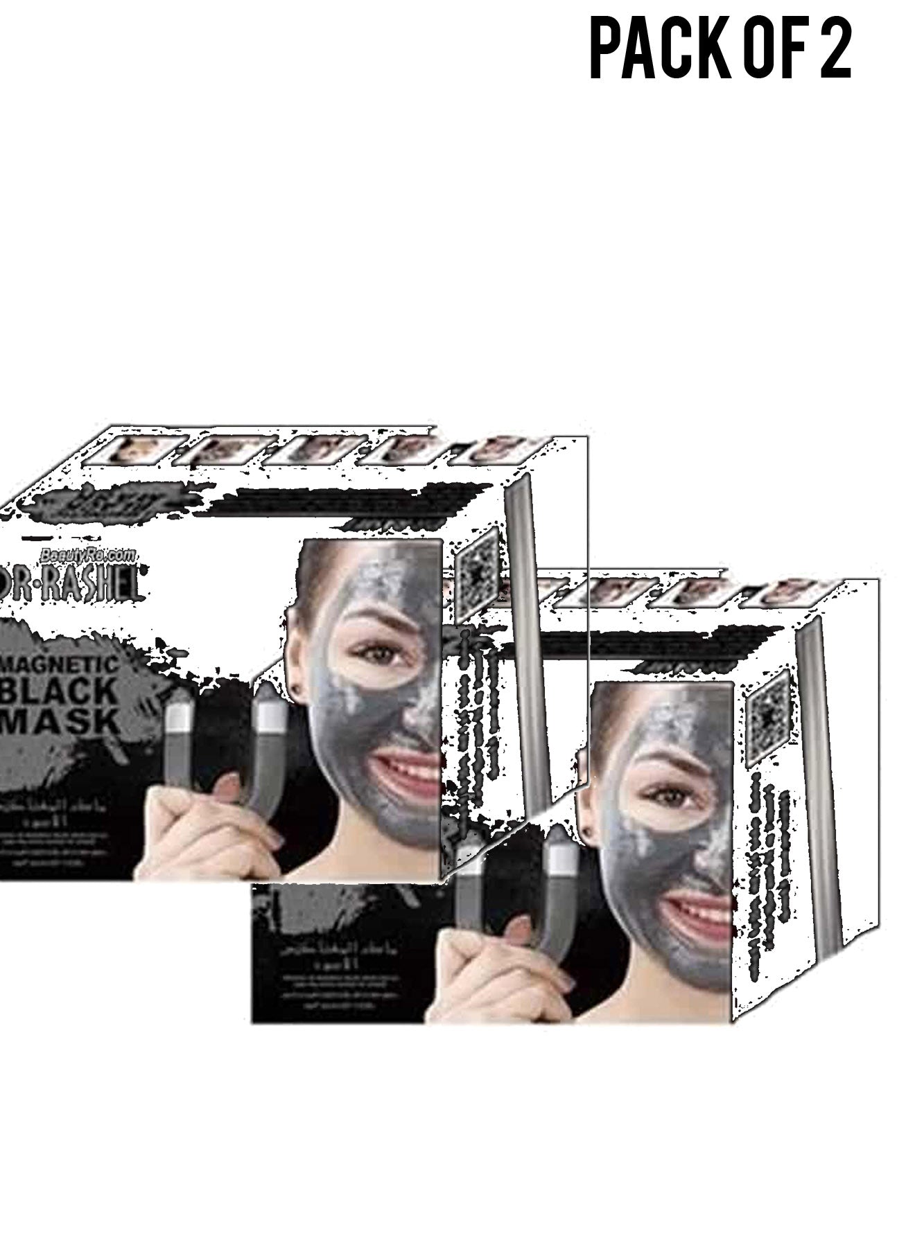 Dr Rashel Magnetic Black Mask 80g Value Pack of 2 