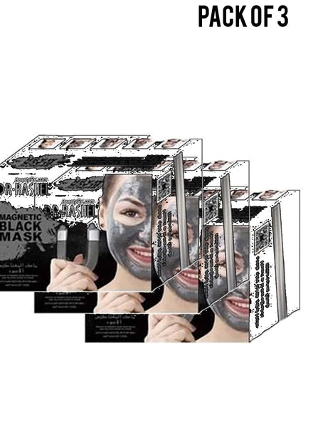 Dr Rashel Magnetic Black Mask 80g Value Pack of 3 