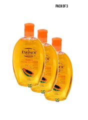Eskinol Naturals Papaya  Facial Cleanser 225mL Value Pack of 3 