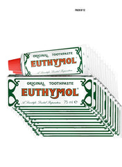 Euthymol Original Toothpaste 75ml Value Pack of 12 