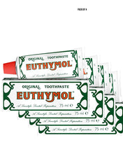 Euthymol Original Toothpaste 75ml Value Pack of 4 