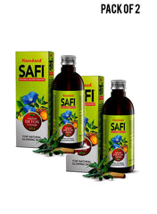 Hamdard Safi Syrup 200ml Value Pack of 2 