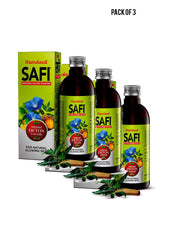 Hamdard Safi Syrup 200ml Value Pack of 3 