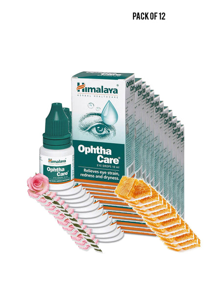 Himalaya Ophthacare Eye Drops 10ml Value Pack of 12 