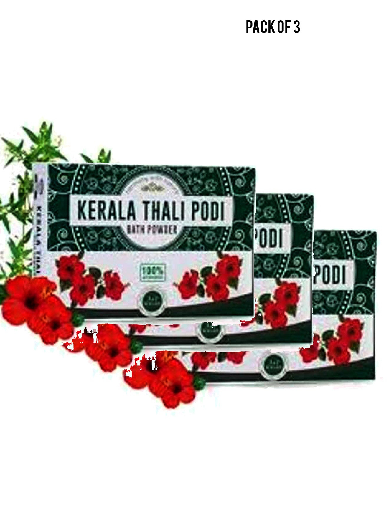 JJ Kalan Kerala Thali Podi Ayurvedic 100g Value Pack of 3 