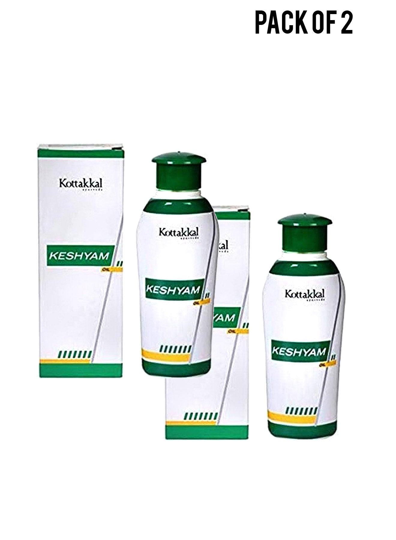 Kottakkal Ayurveda Keshyam Oil 100 ml Value Pack of 2 