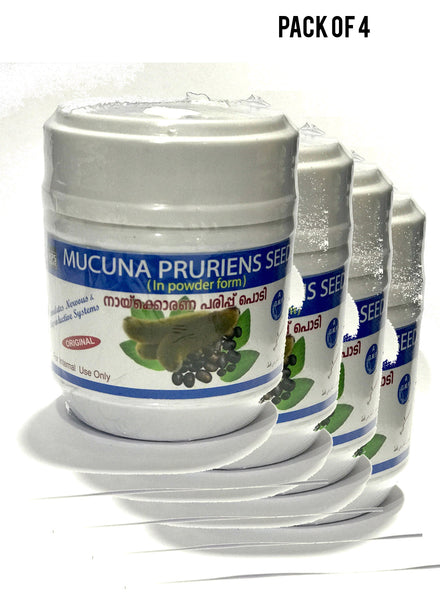 Mucuna Pruriens powder form 50g Value Pack of 4 