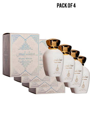 Musk White Eau De Parfum 100ml Value Pack of 4 