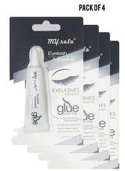 Mysolo Eyelash Adhesive Glue DarkTone 7g Value Pack of 4 