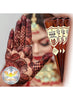 Organic Henna Cones Amina Instant Mehendi Cone Brown 25 gm Value Pack of 3 