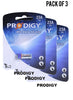Prodigy Alkaline 23A 12V Value Pack of 3 