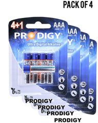 Prodigy Alkaline LR03UD 41 AAA5 Value Pack of 4 