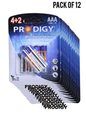 Prodigy Alkaline LR03UD 42B AAA6 Value Pack of 12 