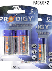 Prodigy Alkaline LR20UD 2B D2 Value Pack of 2 