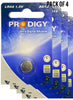 Prodigy Alkaline LR44 15V AG13 1B Value Pack of 4 