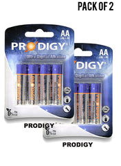 Prodigy Alkaline LR6UD AA4 Value Pack of 2 