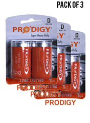 Prodigy Super Heavy Duty R20PVC 15V D2 Value Pack of 3 