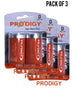 Prodigy Super Heavy Duty R20PVC 15V D2 Value Pack of 3 