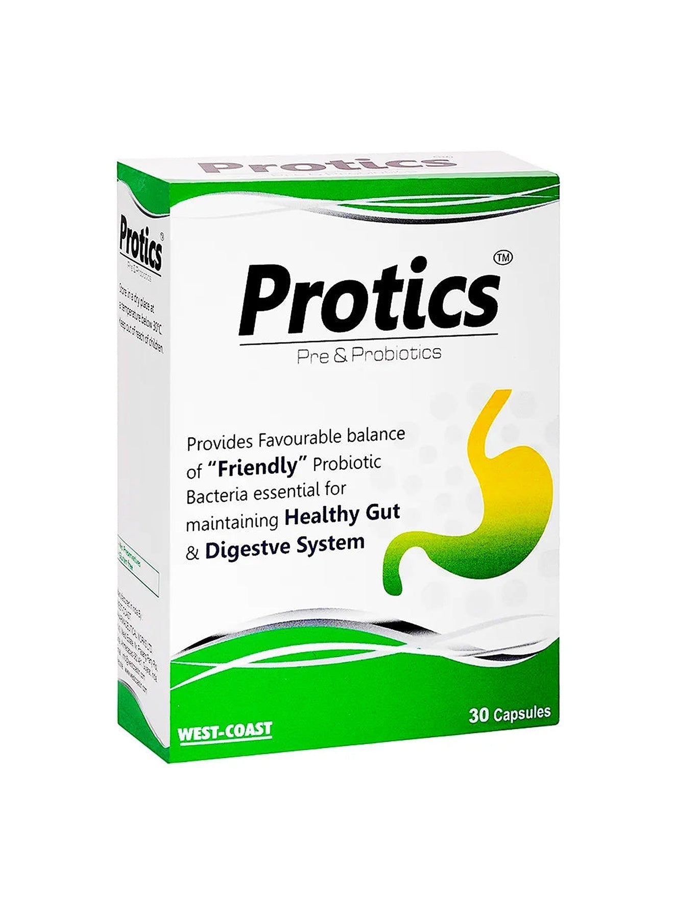 Protics PreProbiotic West Coast 30 Capsules