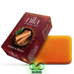 Nila  Sandal  Honey Ayurvedic Soap 75g Value Pack of 2 