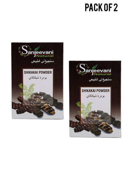 Sanjeevani Natural Shikakai Powder 100g Value Pack of 2 