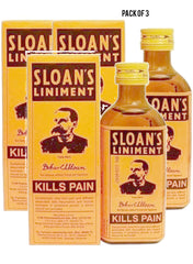 Sloans Liniment 70 ml Value Pack of 3 