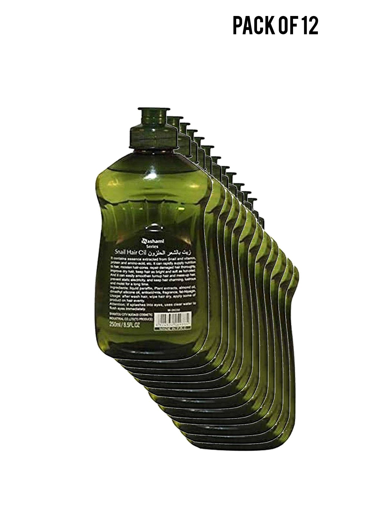 Snail Hair Oil 150 ml Value Pack of 12 