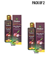 Thakur Red Onion Hair Oil 100ml Value Pack of 2 