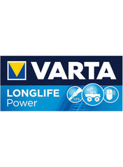 Varta Long Life Power Micro AAA LR03 Batteries 4 Units Value Pack of 3 