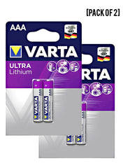 Varta Ultra Lithium Micro AAA Batteries 2 Units Value Pack of 2 